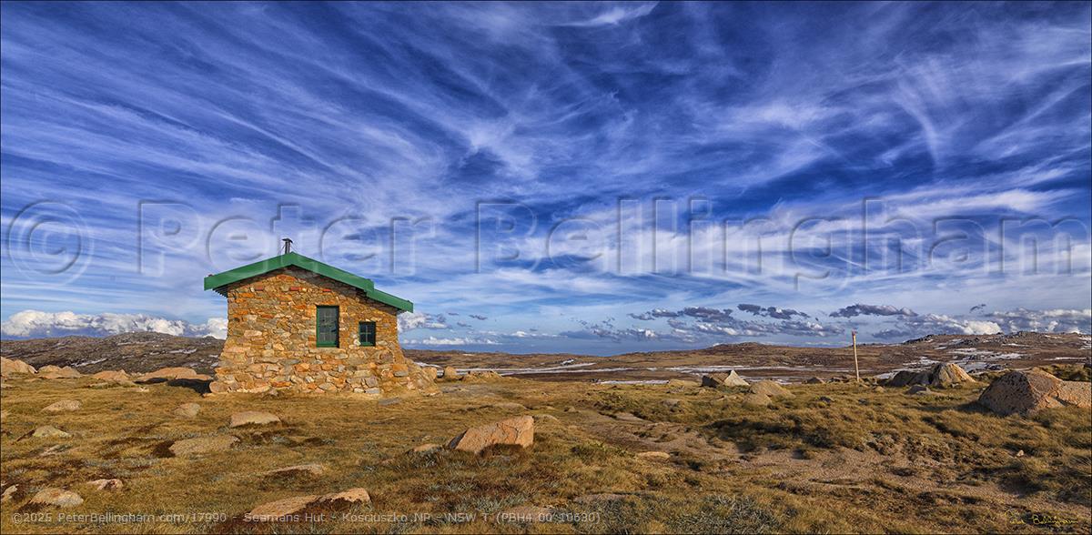 Peter Bellingham Photography Seamans Hut - Kosciuszko NP - NSW T (PBH4 00 10630)